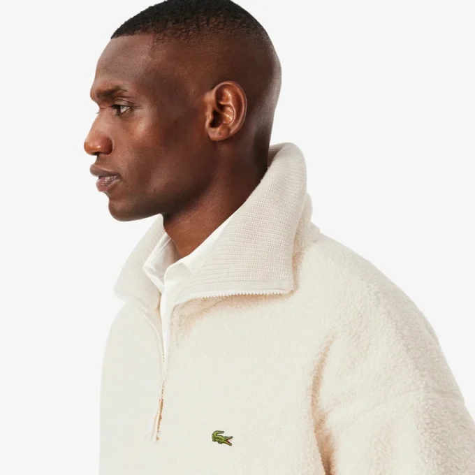 Sudadera de forro polar con cremallera para hombre