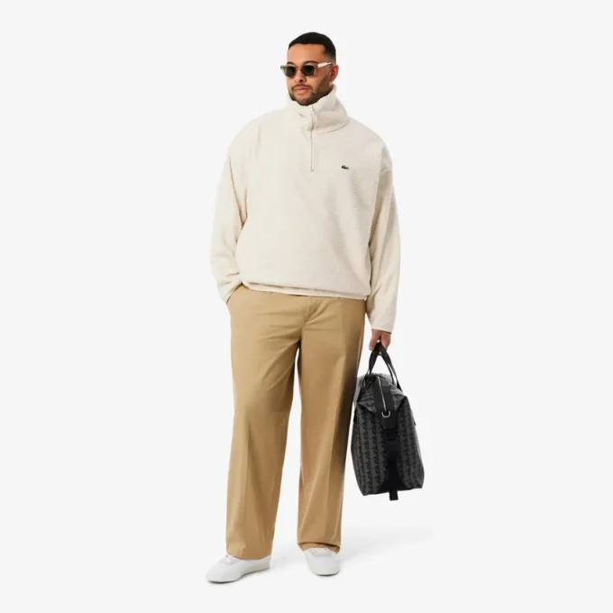 Sudadera de forro polar con cremallera para hombre