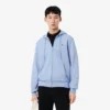 Sudadera de forro polar con cremallera y corte clásico para hombre