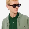 Sudadera de forro polar con cremallera y corte clásico para hombre