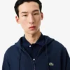 Sudadera de forro polar con cremallera y corte clásico para hombre