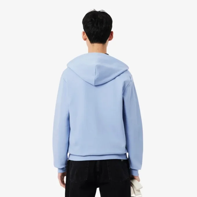 Sudadera de forro polar con cremallera y corte clásico para hombre