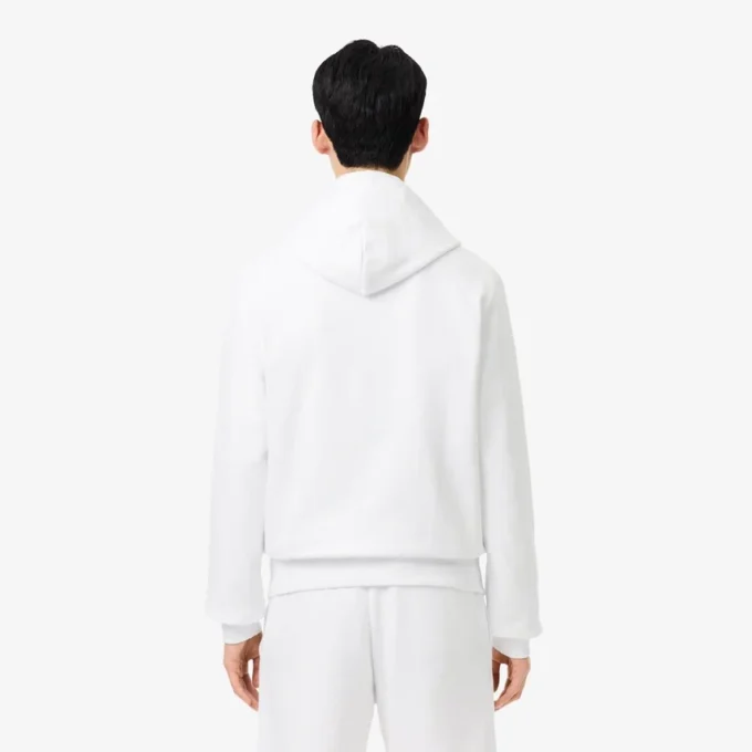 Sudadera de forro polar con cremallera y corte clásico para hombre