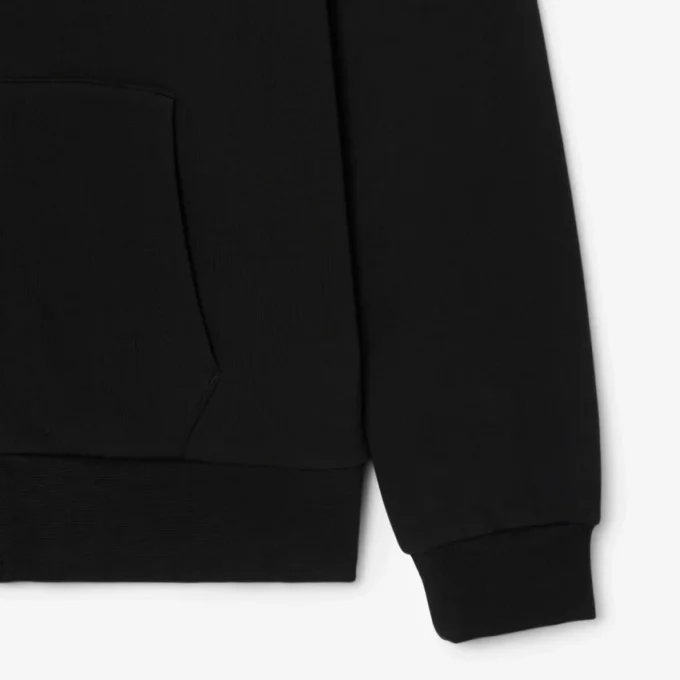 Sudadera de forro polar con cremallera y corte clásico para hombre