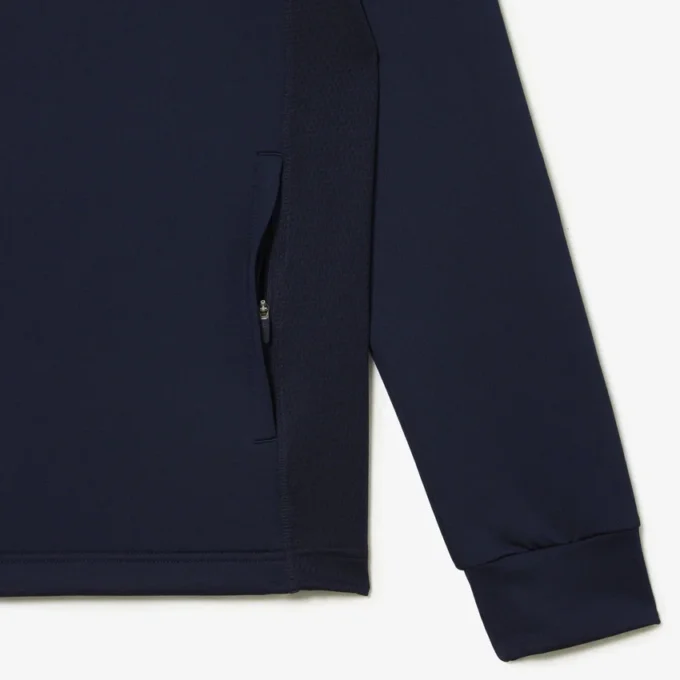 Sudadera de golf de cuello alto para hombre