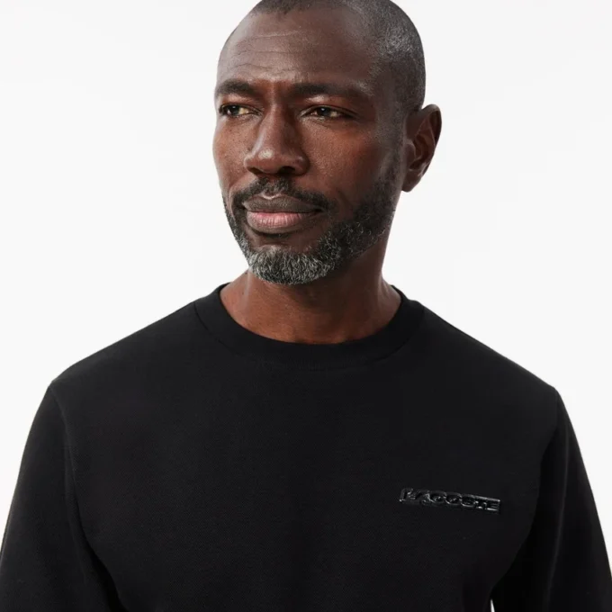 Sudadera de hombre con detalle de insignia Piqua