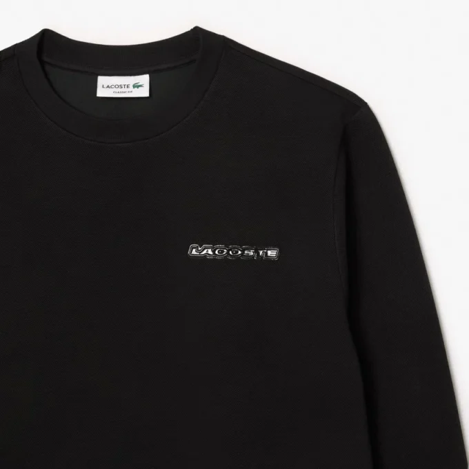 Sudadera de hombre con detalle de insignia Piqua