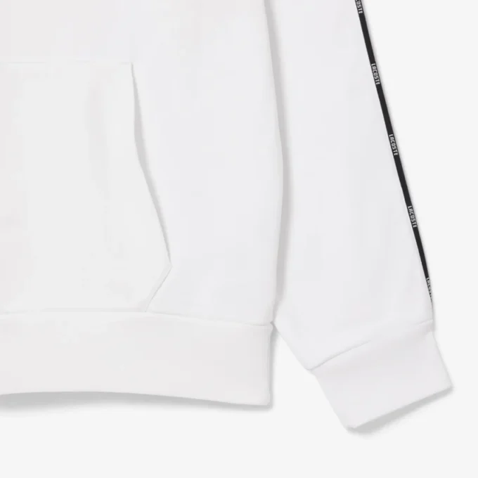 Sudadera de hombre con logo y rayas de corte clásico