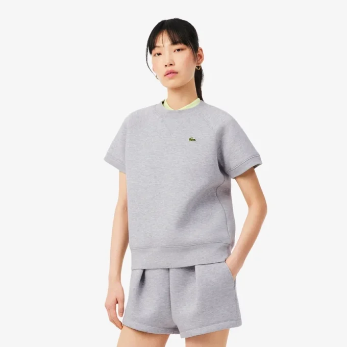 Sudadera de manga corta de corte regular