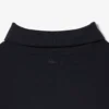 Sudadera de piqué con cuello con cremallera y corte holgado