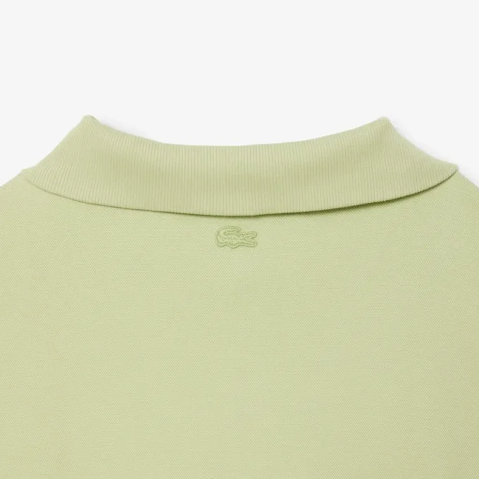 Sudadera de piqué con cuello con cremallera y corte holgado