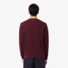 Sudadera de piqué con logotipo en relieve para hombre
