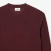 Sudadera de piqué con logotipo en relieve para hombre