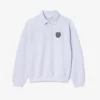 Sudadera de piqué de corte holgado para hombre