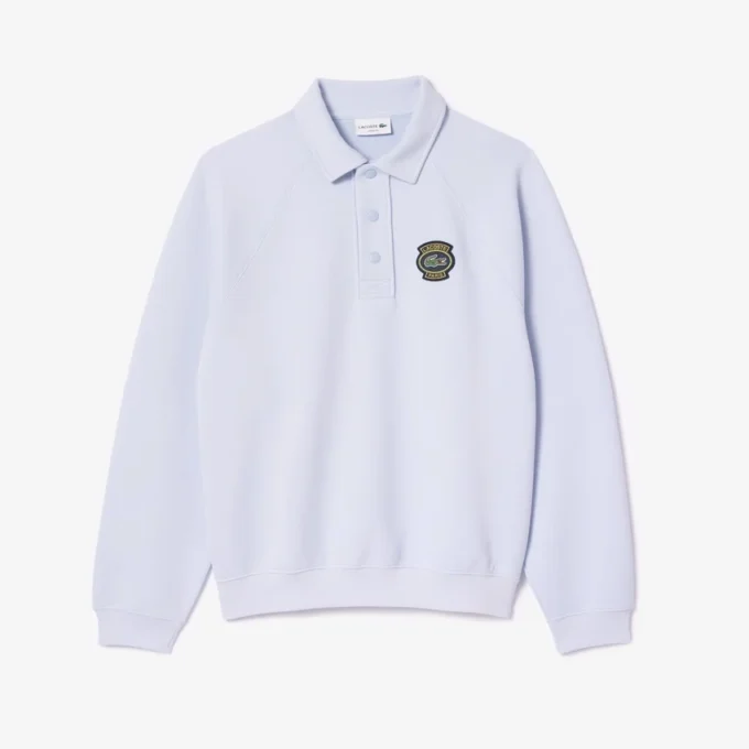 Sudadera de piqué de corte holgado para hombre