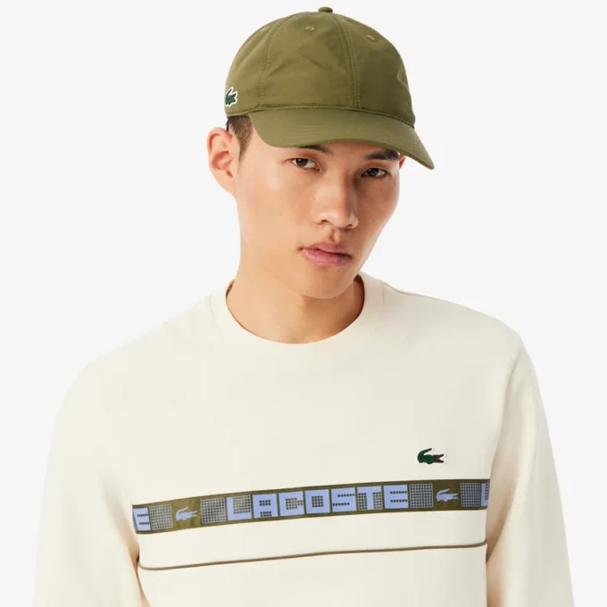 Sudadera de tenis de hombre con rayas de la marca