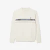 Sudadera de tenis de hombre con rayas de la marca