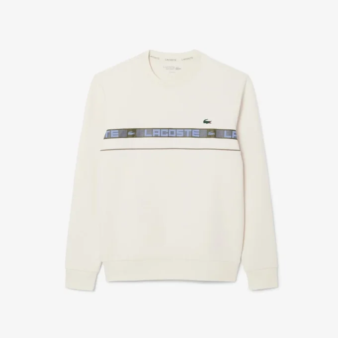 Sudadera de tenis de hombre con rayas de la marca