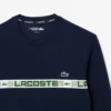 Sudadera de tenis de hombre con rayas de la marca