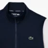 Sudadera de tenis elástica con cremallera para hombre