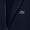 Sudadera de tenis elástica con cremallera para hombre