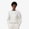 Sudadera deportiva con ribetes en contraste para mujer