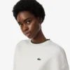 Sudadera deportiva con ribetes en contraste para mujer