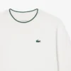 Sudadera deportiva con ribetes en contraste para mujer