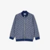 Sudadera infantil con cuello alto y cremallera con el monograma de París