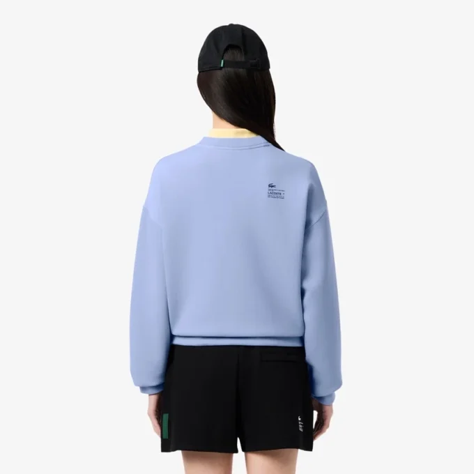 Sudadera oversize de algodón para mujer