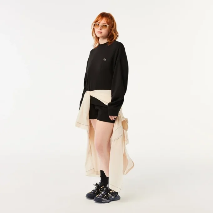 Sudadera oversize de algodón para mujer