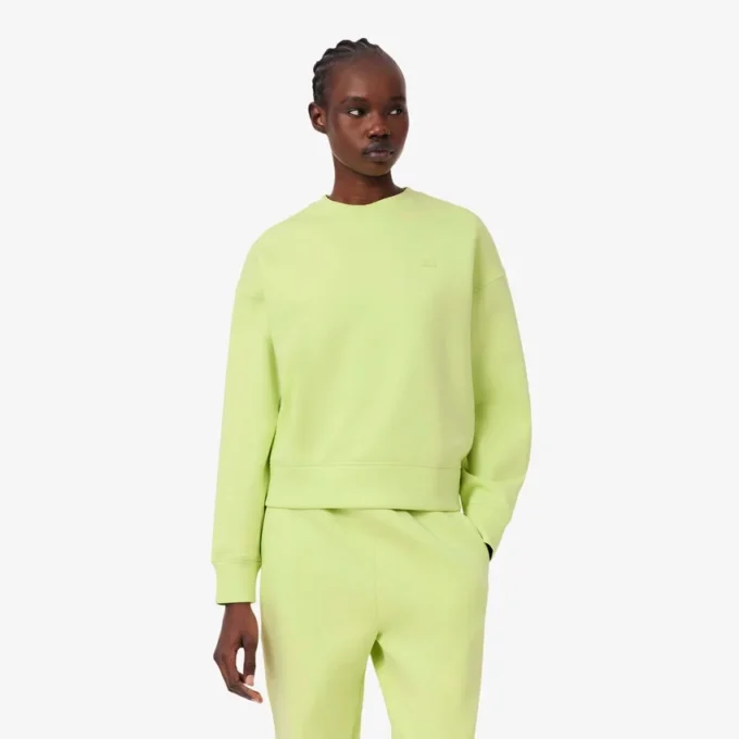 Sudadera oversize de jersey doble cara