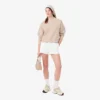 Sudadera oversize de jersey doble cara