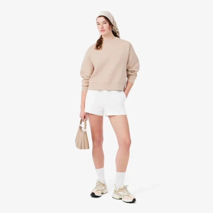 Sudadera oversize de jersey doble cara
