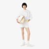 Sudadera oversize de jersey doble cara