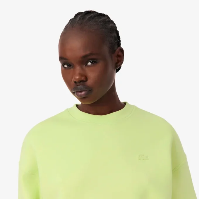 Sudadera oversize de jersey doble cara