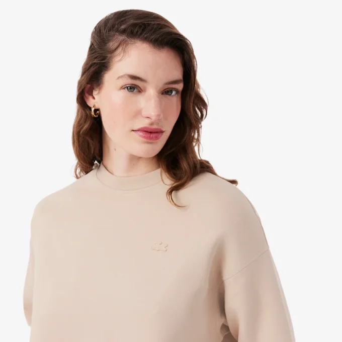 Sudadera oversize de jersey doble cara