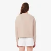 Sudadera oversize de jersey doble cara