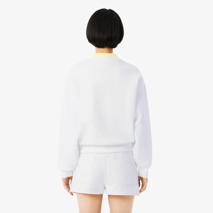 Sudadera oversize de jersey doble cara