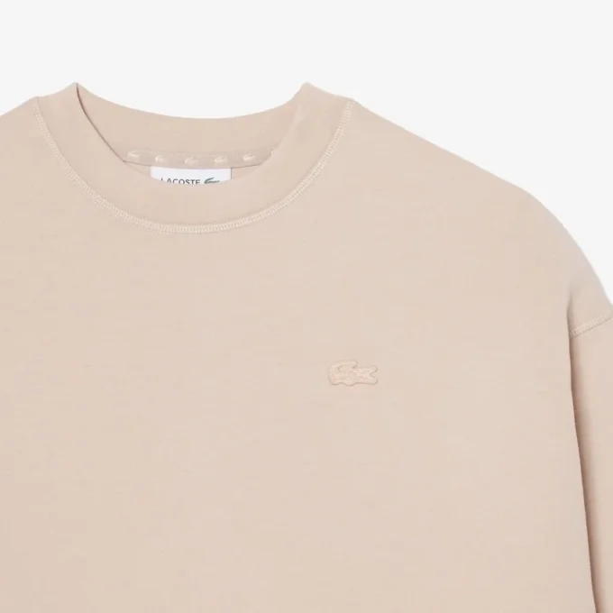 Sudadera oversize de jersey doble cara
