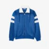 Sudadera oversize de satén con rayas pointelle para mujer