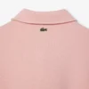 Sudadera polo bordada de corte holgado para mujer
