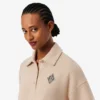 Sudadera polo oversize de canalé