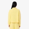 Sudadera polo oversize de canalé