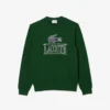 Sudadera unisex de felpa con cuello redondo y estampado