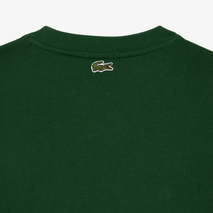 Sudadera unisex de felpa con cuello redondo y estampado