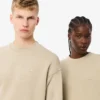 Sudadera unisex de felpa con efecto lavado y corte holgado