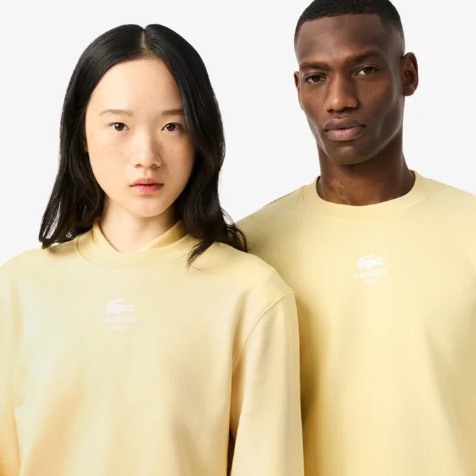 Sudadera unisex de felpa estampada