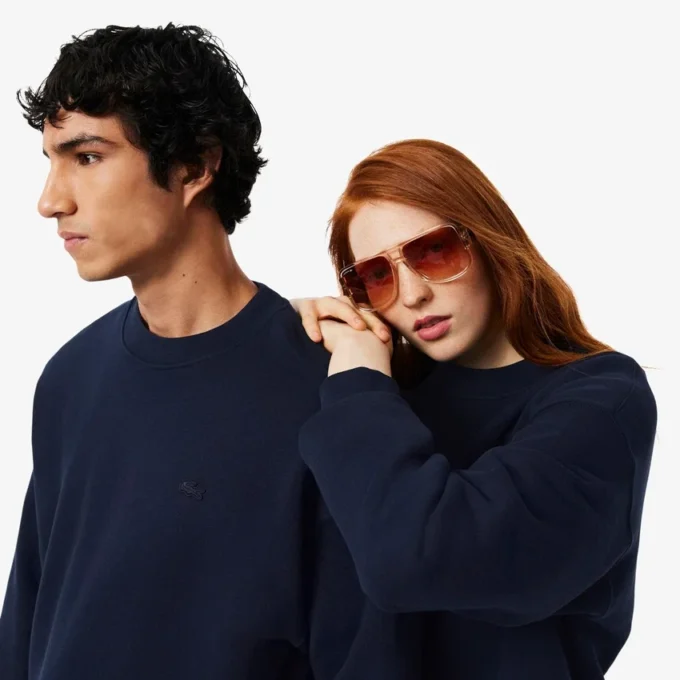 Sudadera unisex de felpa gruesa de corte holgado