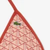 Top de baño de jersey estampado para mujer